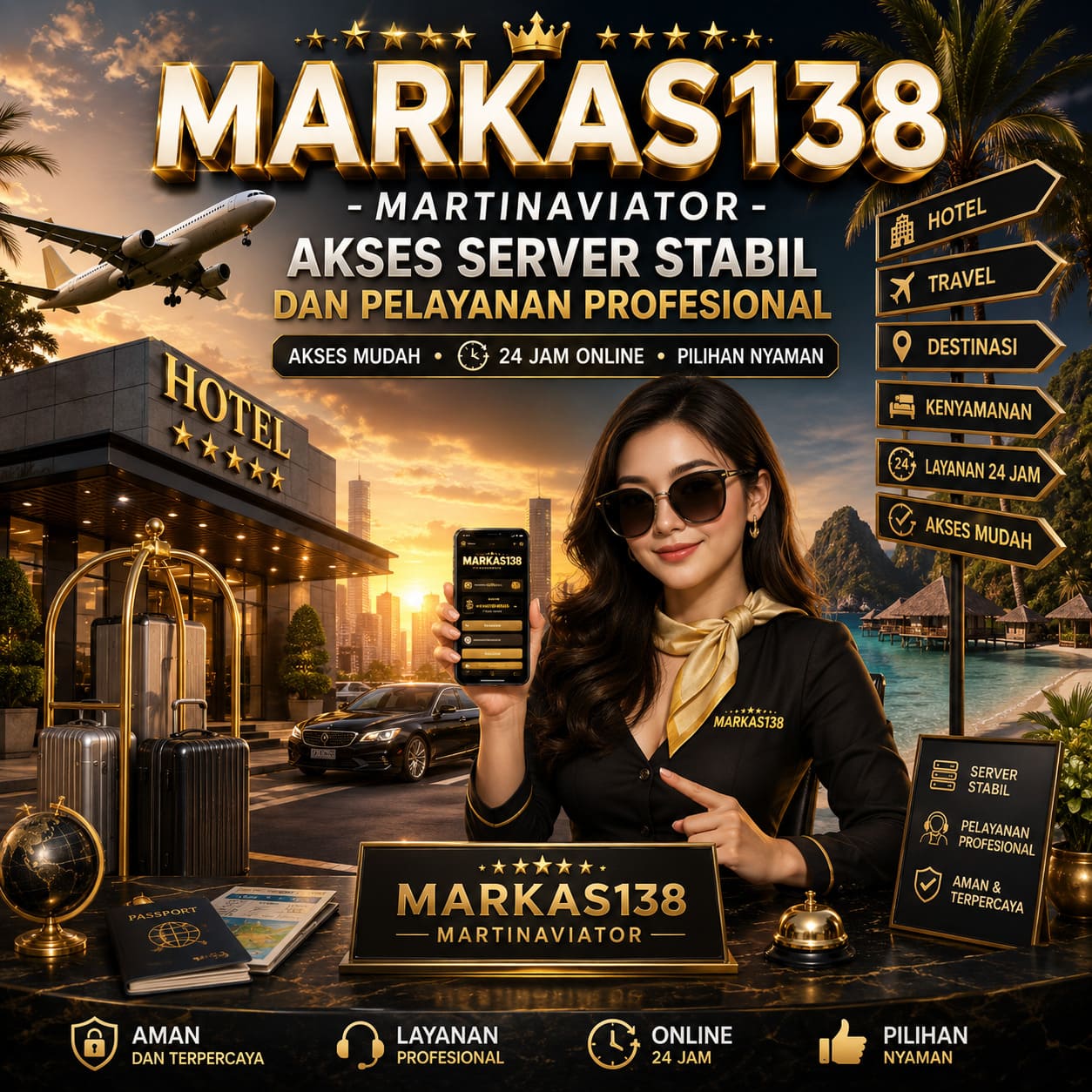 MARKAS138 - Martinaviator Akses Server Stabil dan Pelayanan Profesional